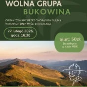 plakat koncertu Wolnej Grupy Bukowiny
