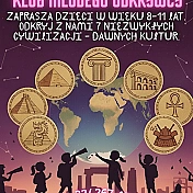 plakat wydarzenia MBP Będzin Klub Młodego Odkrywcy