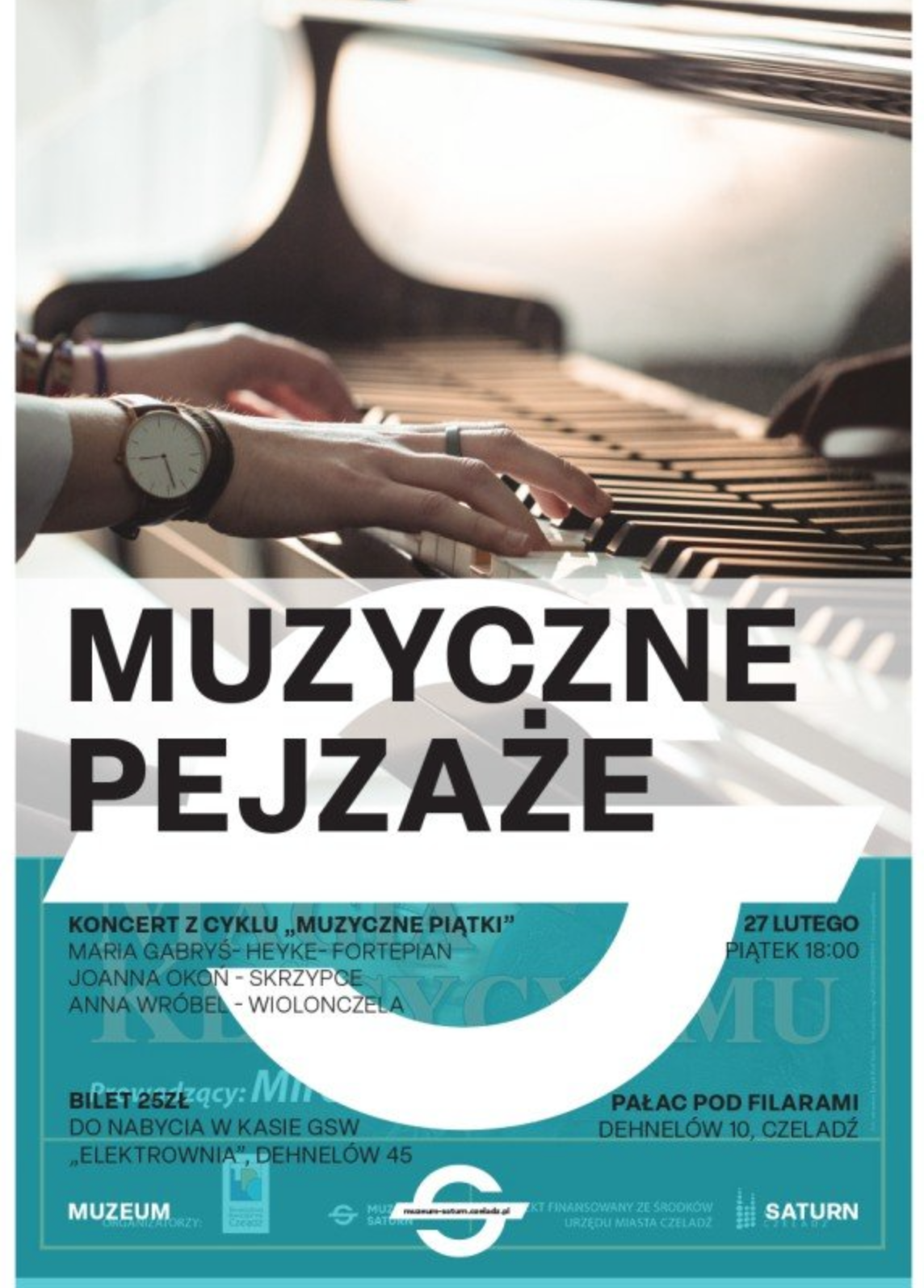 plakat wydarzenia "Muzyczne Pejzarze"