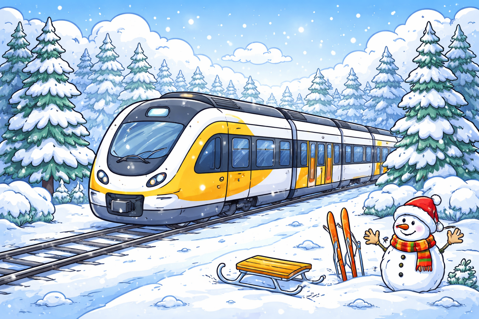 Za 1 zł przez całe ferie. Koleje Śląskie uruchamiają specjalną ofertę zdjęcie ilustracyjne