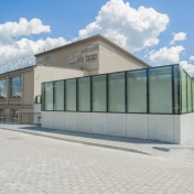 Odnowiona część Domu Kultury przy ul. Głównej 19 w Sosnowcu