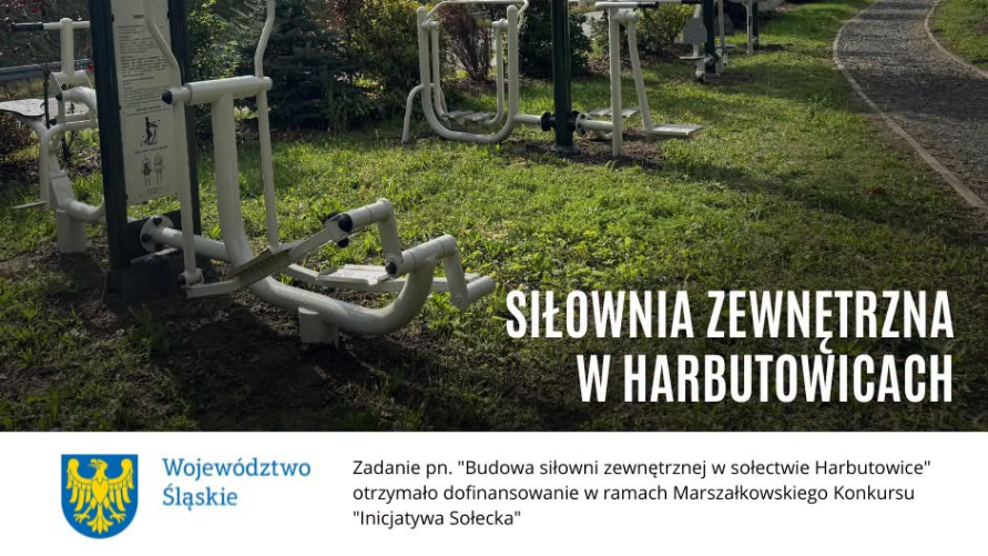 Harbutowice z nową siłownią plenerową