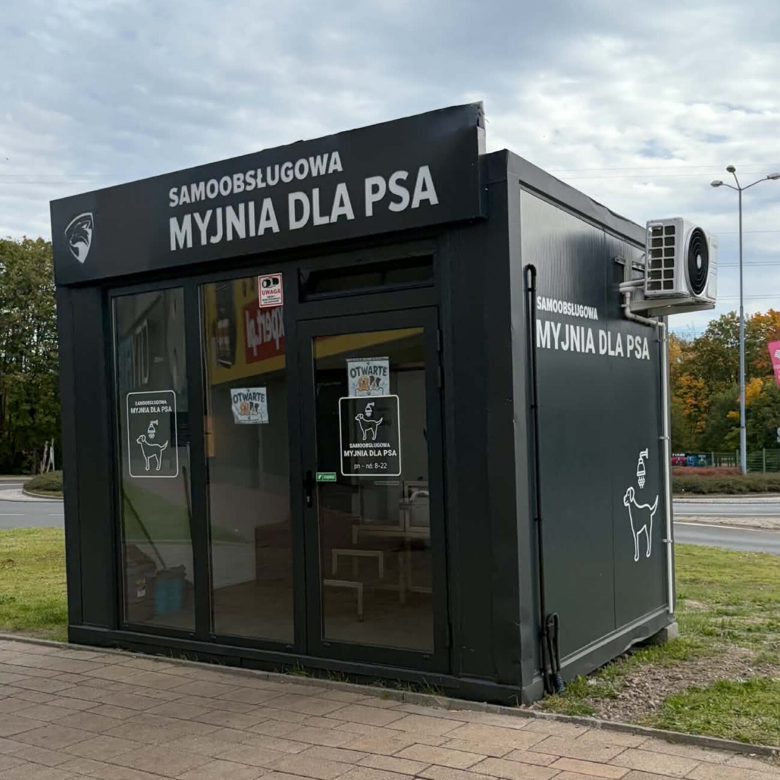 myjnia dla psów przy Parkowej 20