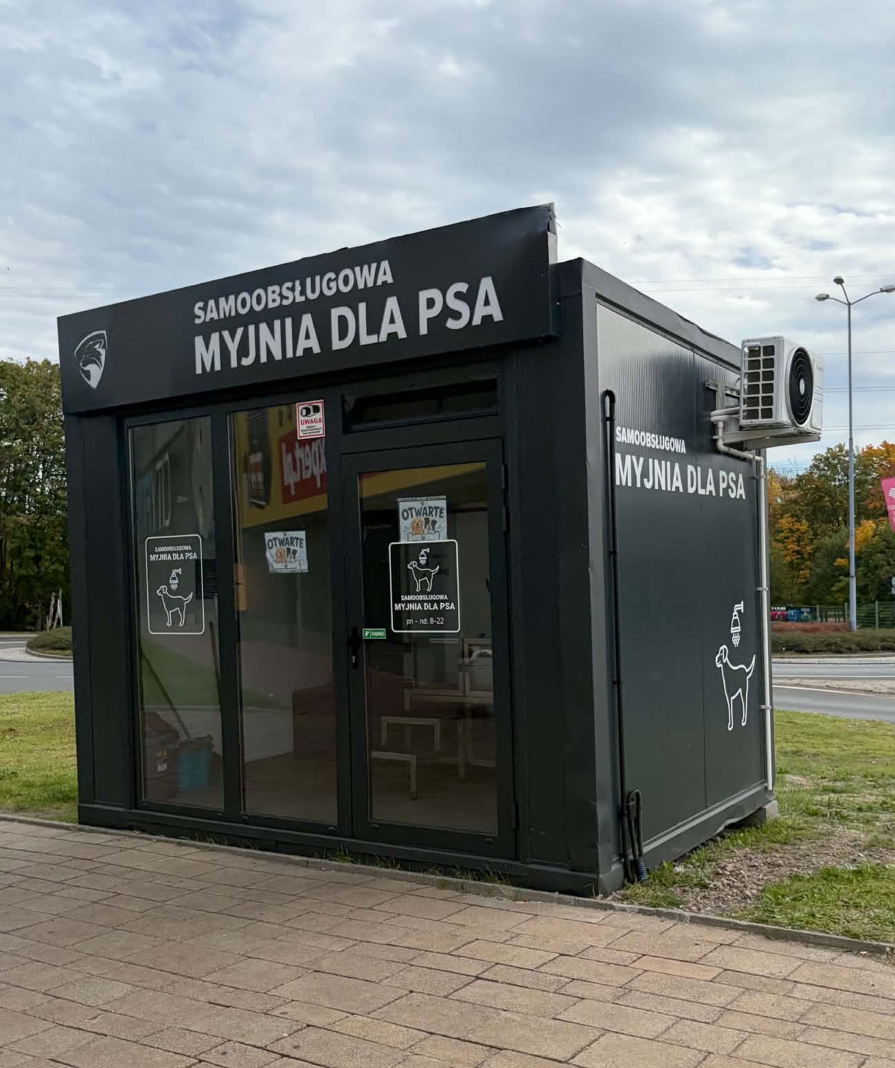 myjnia dla psów przy Parkowej 20