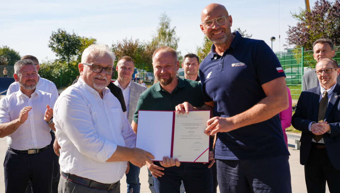 Tarnowskie Góry zyskują nowy skatepark 1205 m²