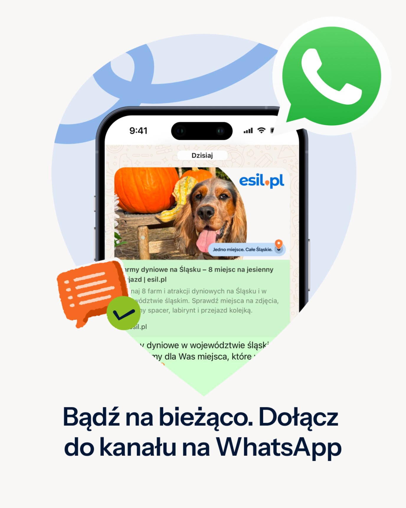 Bądź na bieżąco. Dołącz  do kanału na WhatsApp
