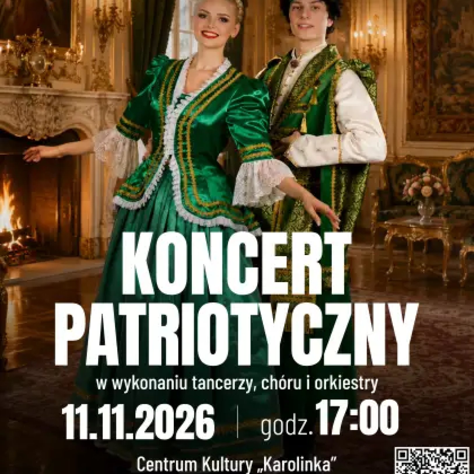 plakat ze zdjęciem Koncert Patriotyczny Zespołu Pieśni i Tańca Mały Śląsk