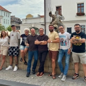 Grupa gliwickich gastronomów, inicjatorów akcji Gliwice Smakują