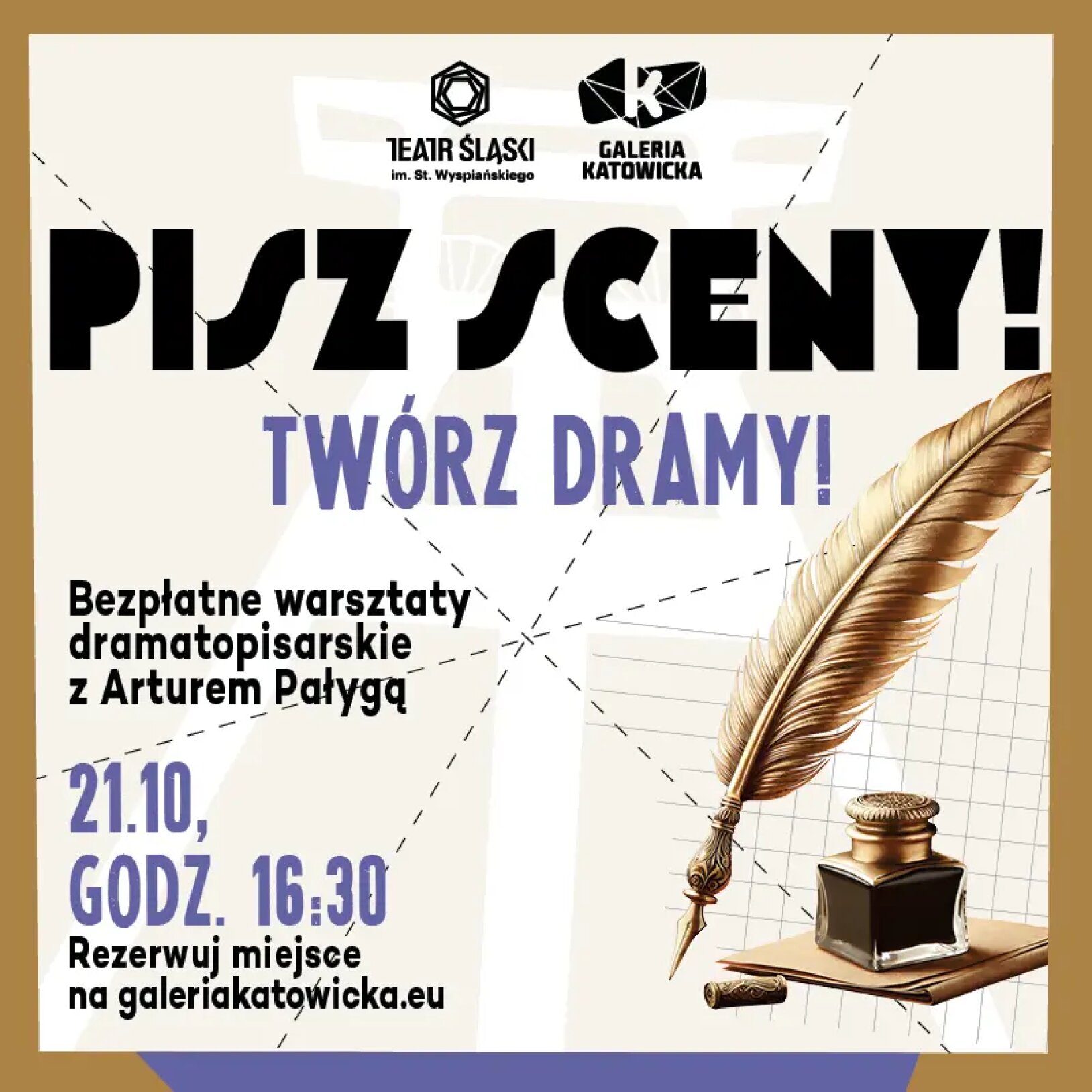 Bezpłatne warsztaty dramatopisarskie