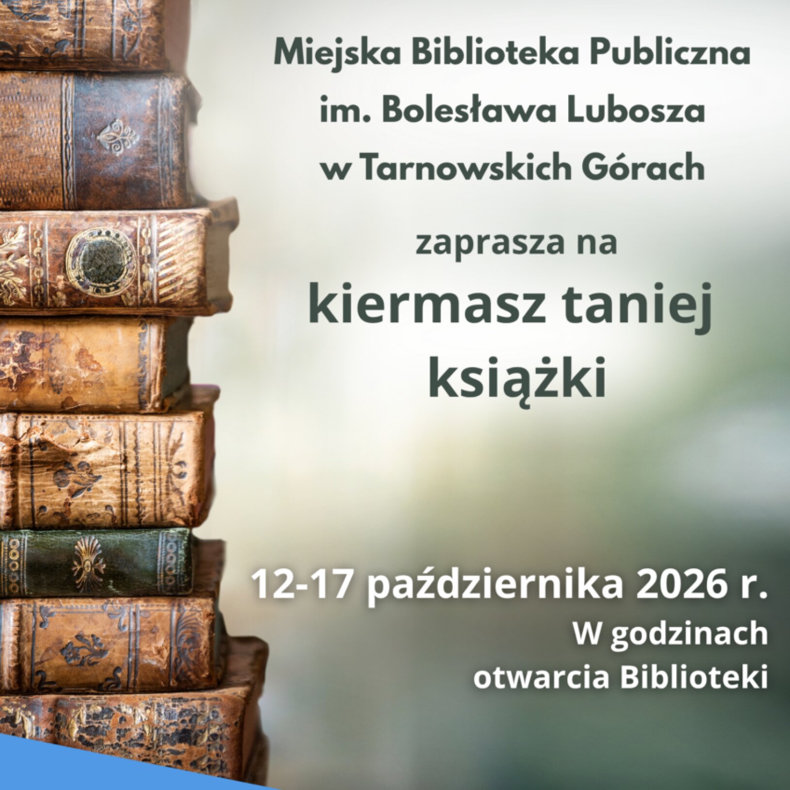 Kiermasz taniej książki z okazji Nocy Bibliotek