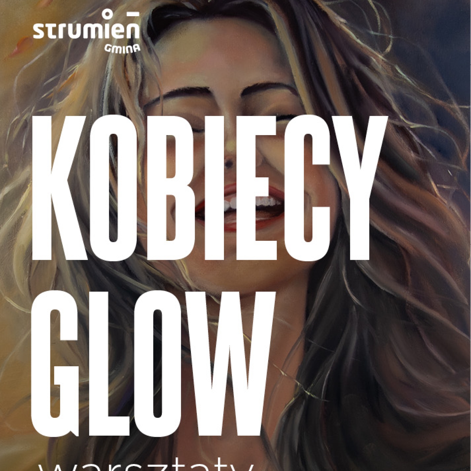 plakat wydarzenia kobiecy glow