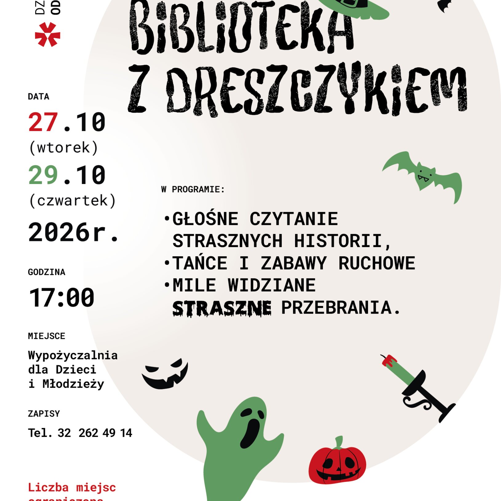 Biblioteka z dreszczykiem