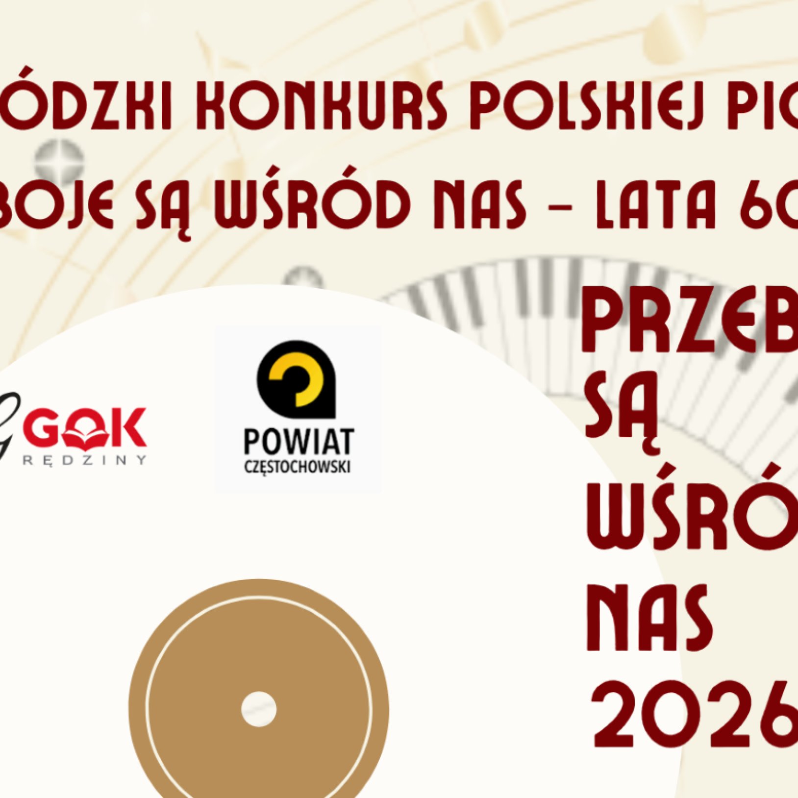 Wojewódzki Konkurs Polskiej Piosenki Przeboje są wśród nas – lata 60-90