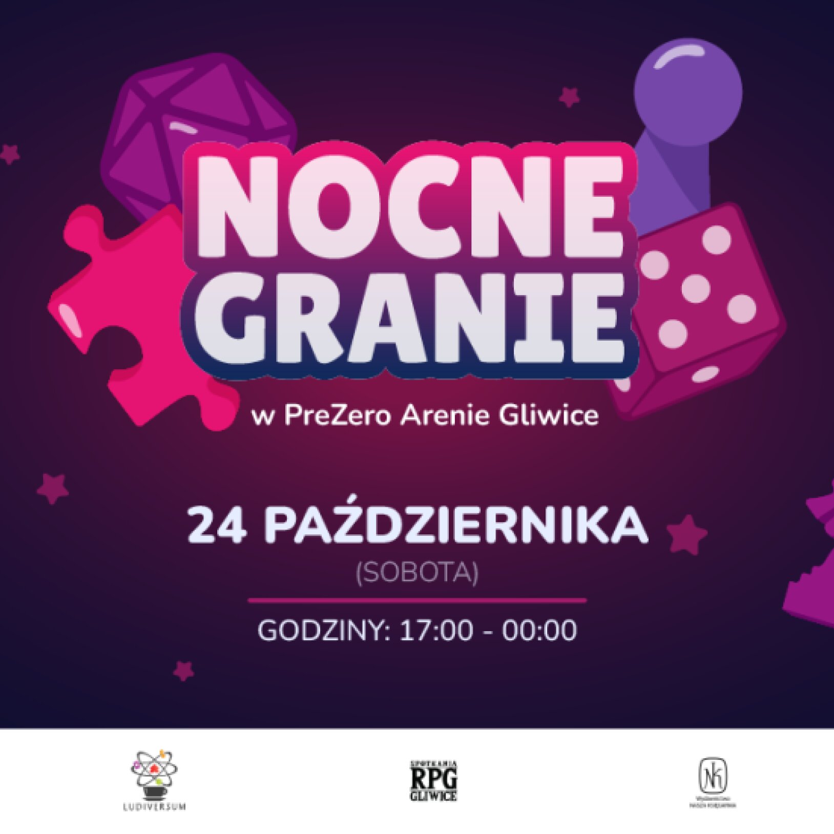 Grafika przedstawiająca wydarzenie Nocne Granie