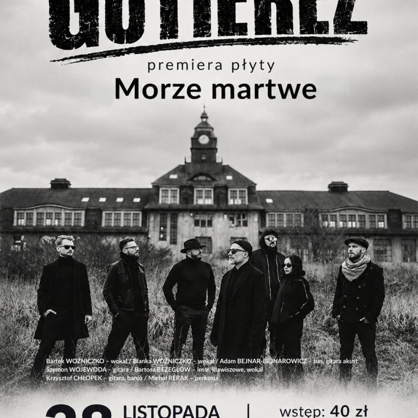 GUTIEREZ – premiera albumu Morze martwe