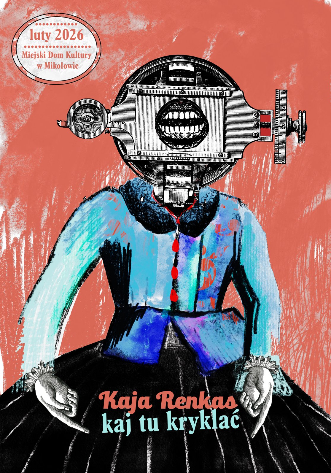 plakat wystawy Kaja Renkas