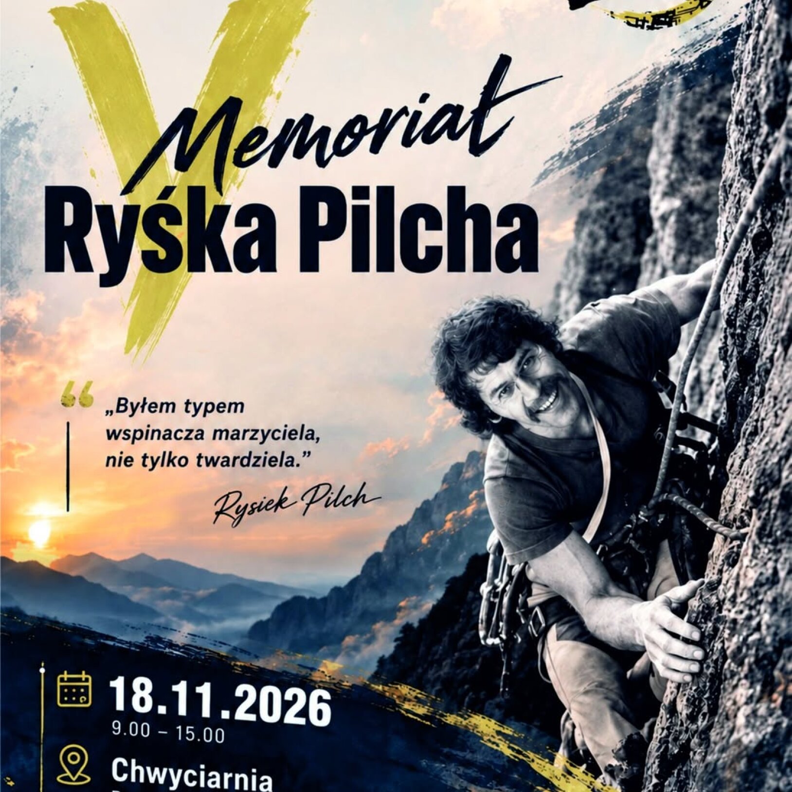 V Ogólnopolskie Zawody Wspinaczkowe Osób z Niepełną Sprawnością – Memoriał Ryśka Pilcha