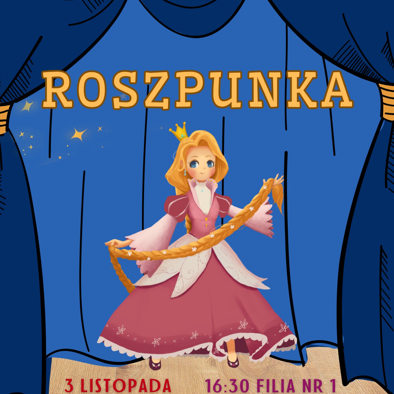 Przedstawienie dla dzieci Roszpunka