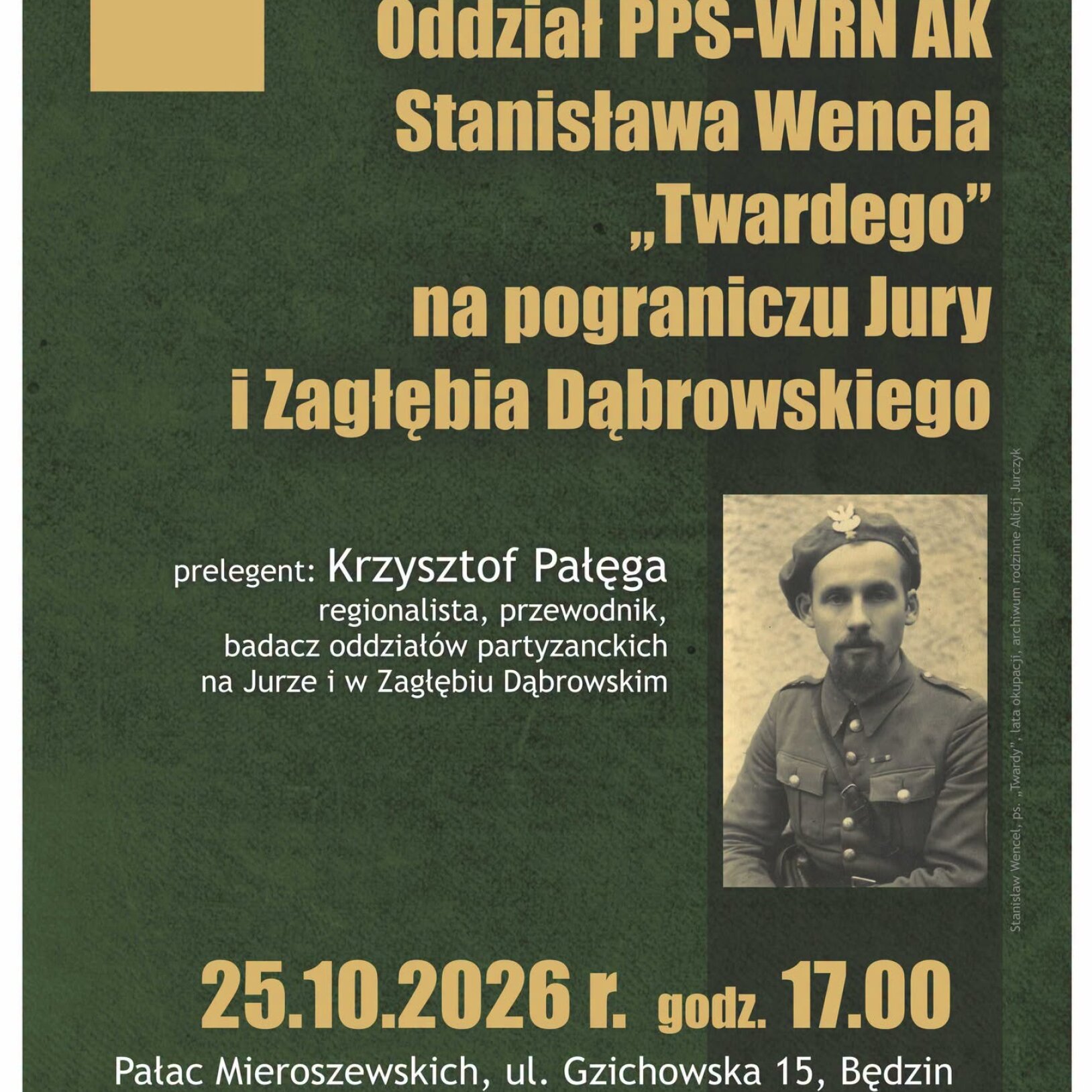Wykład o Stanisławie Wenclu w Muzeum Zagłębia