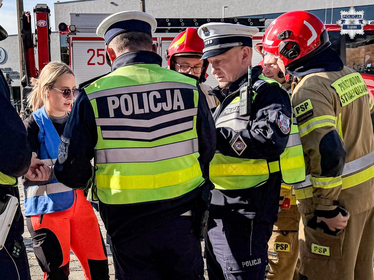 Ćwiczenia służb na Śląsku