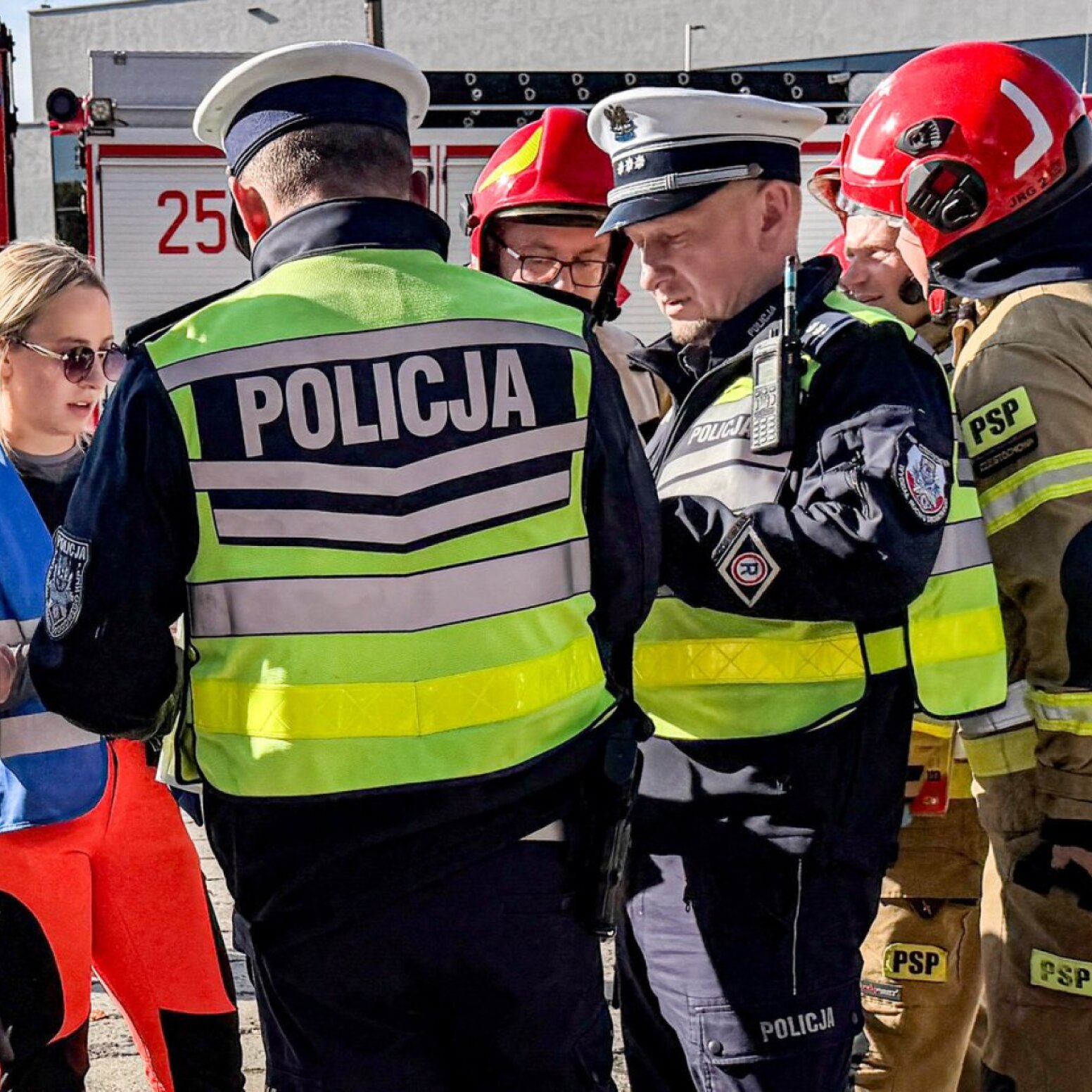 Ćwiczenia służb na Śląsku