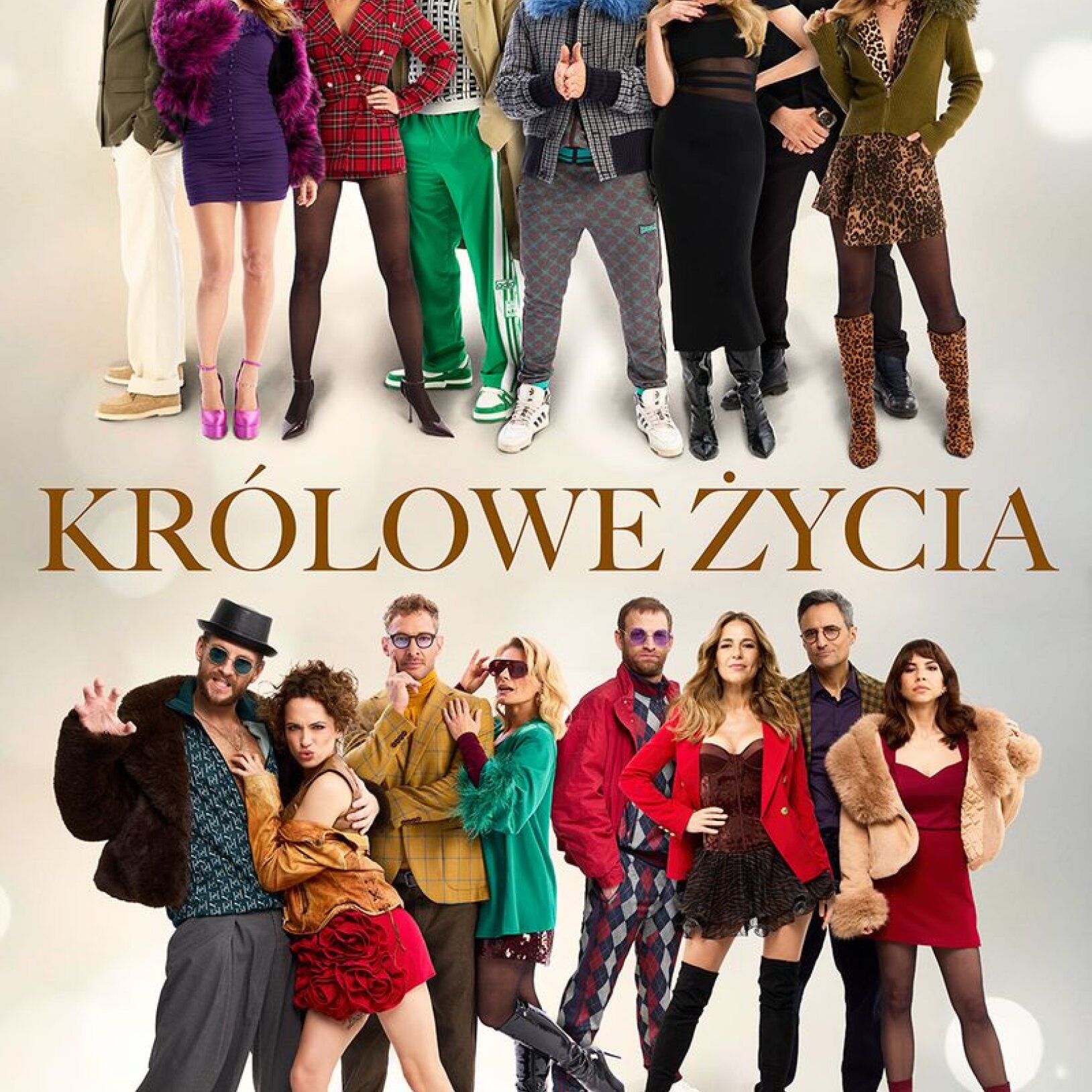 plakat spektaklu Królowe życia
