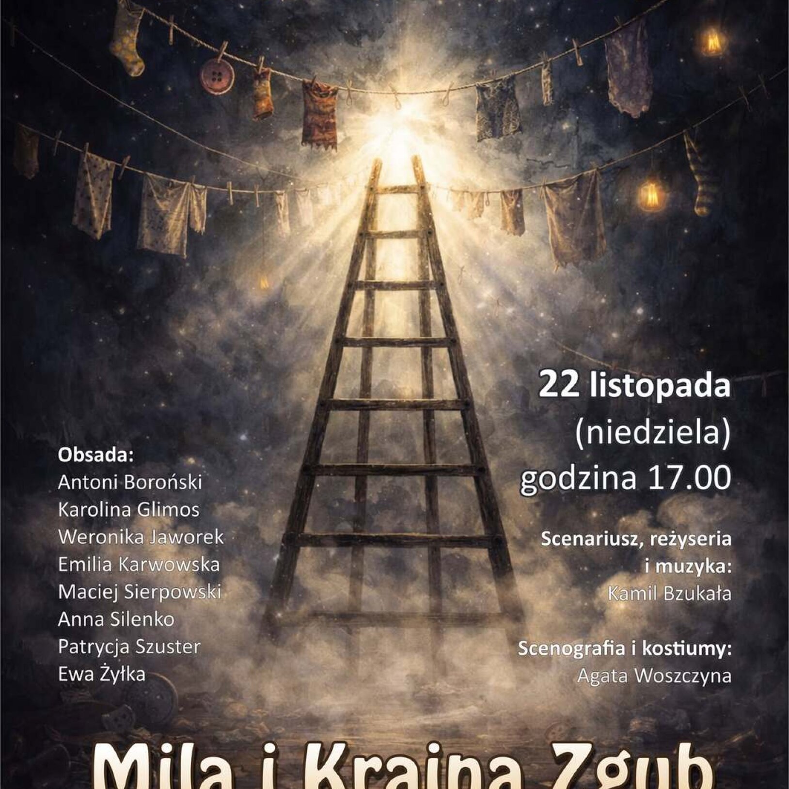 Spektakl familijny Mila i Kraina Zgub