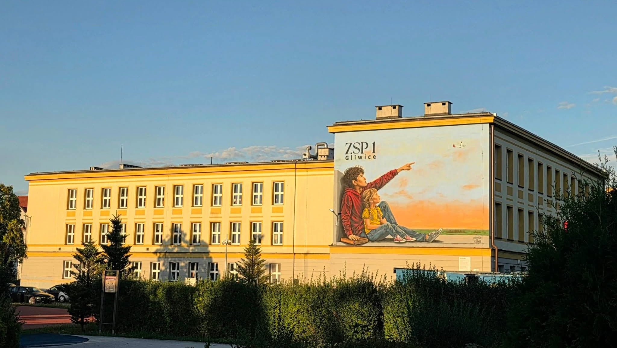Murale przy szkołach i przedszkolach
