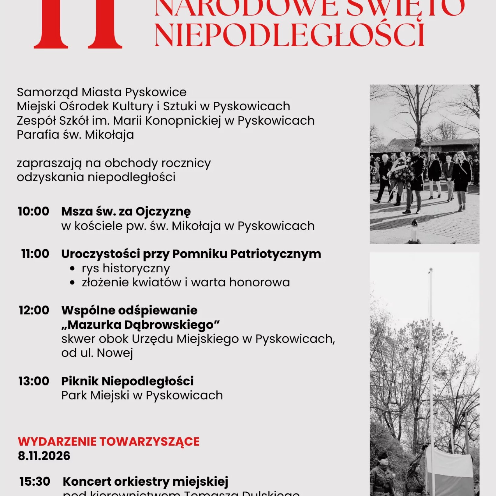 Obchody rocznicy odzyskania niepodległości