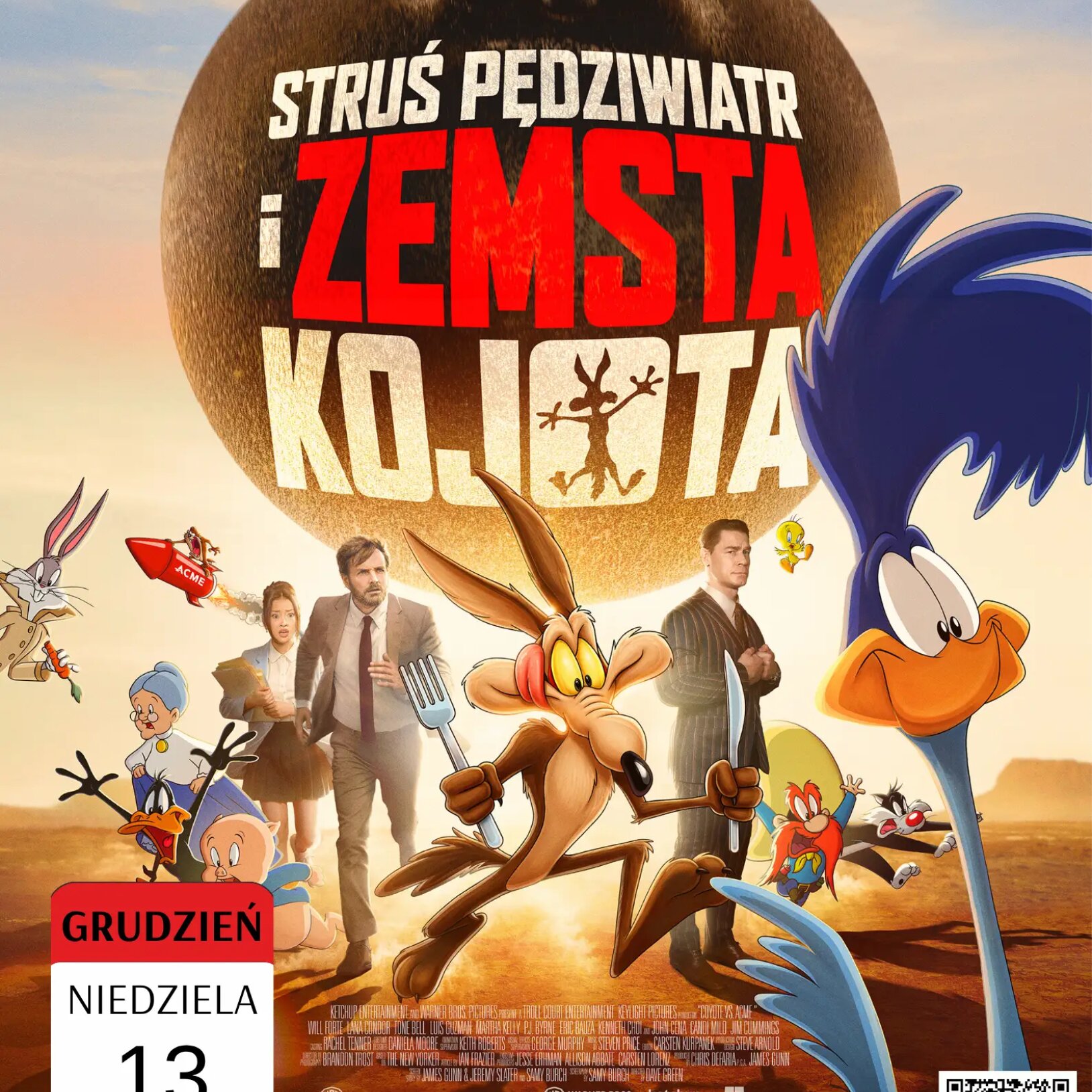 Struś Pędziwiatr i zemsta Kojota | Kino Karolinka