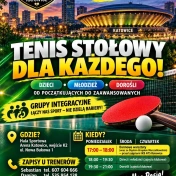 Darmowe treningi tenisa stołowego w Katowicach