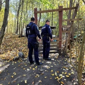 Policjanci dbają o osoby w kryzysie bezdomności