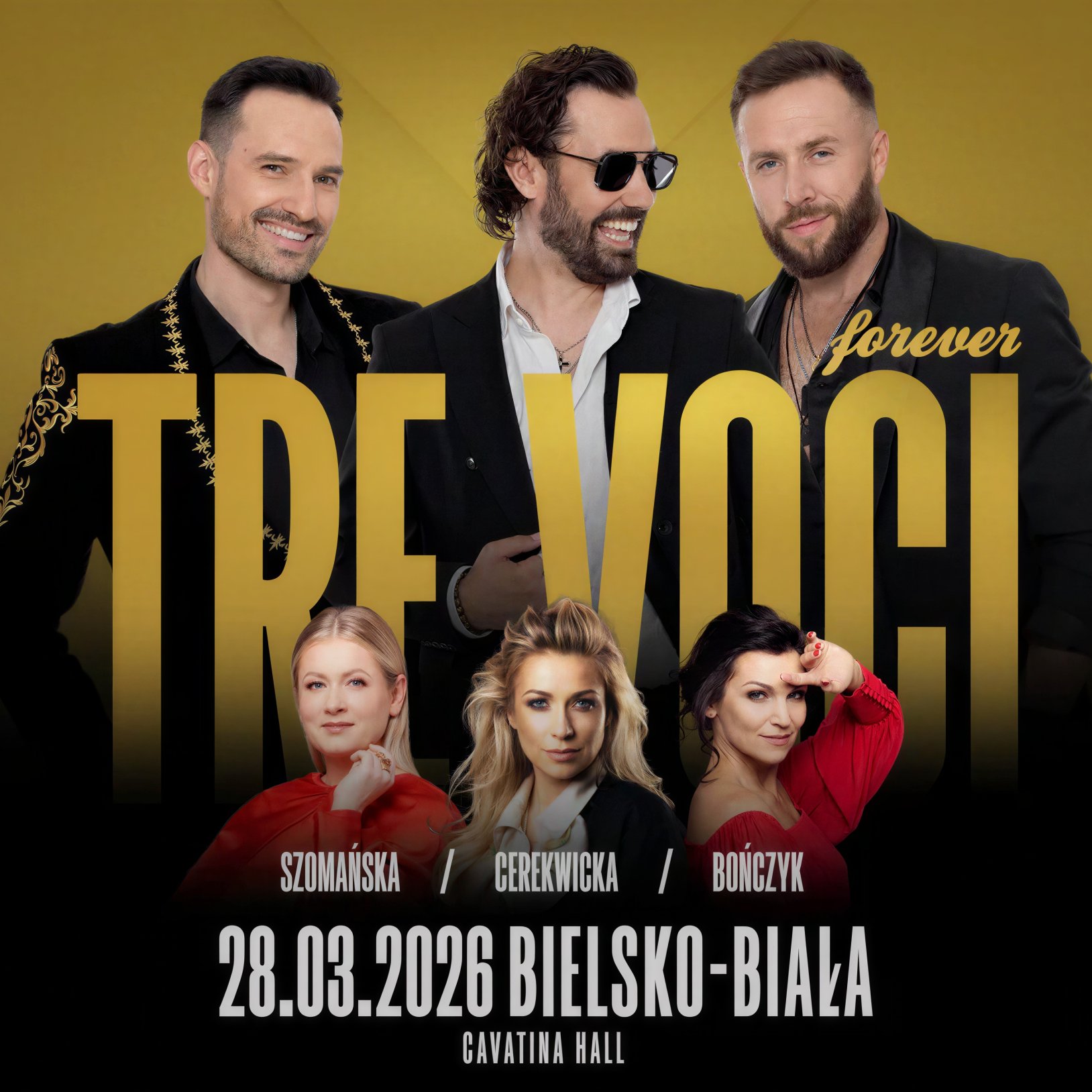 plakat wydarzenia, zdjęcie wykonawców