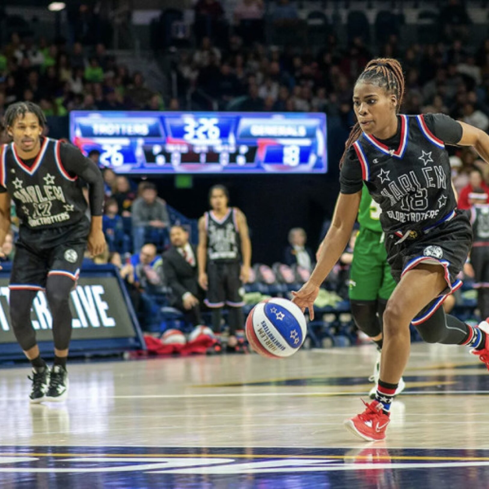 THE HARLEM GLOBETROTTERS