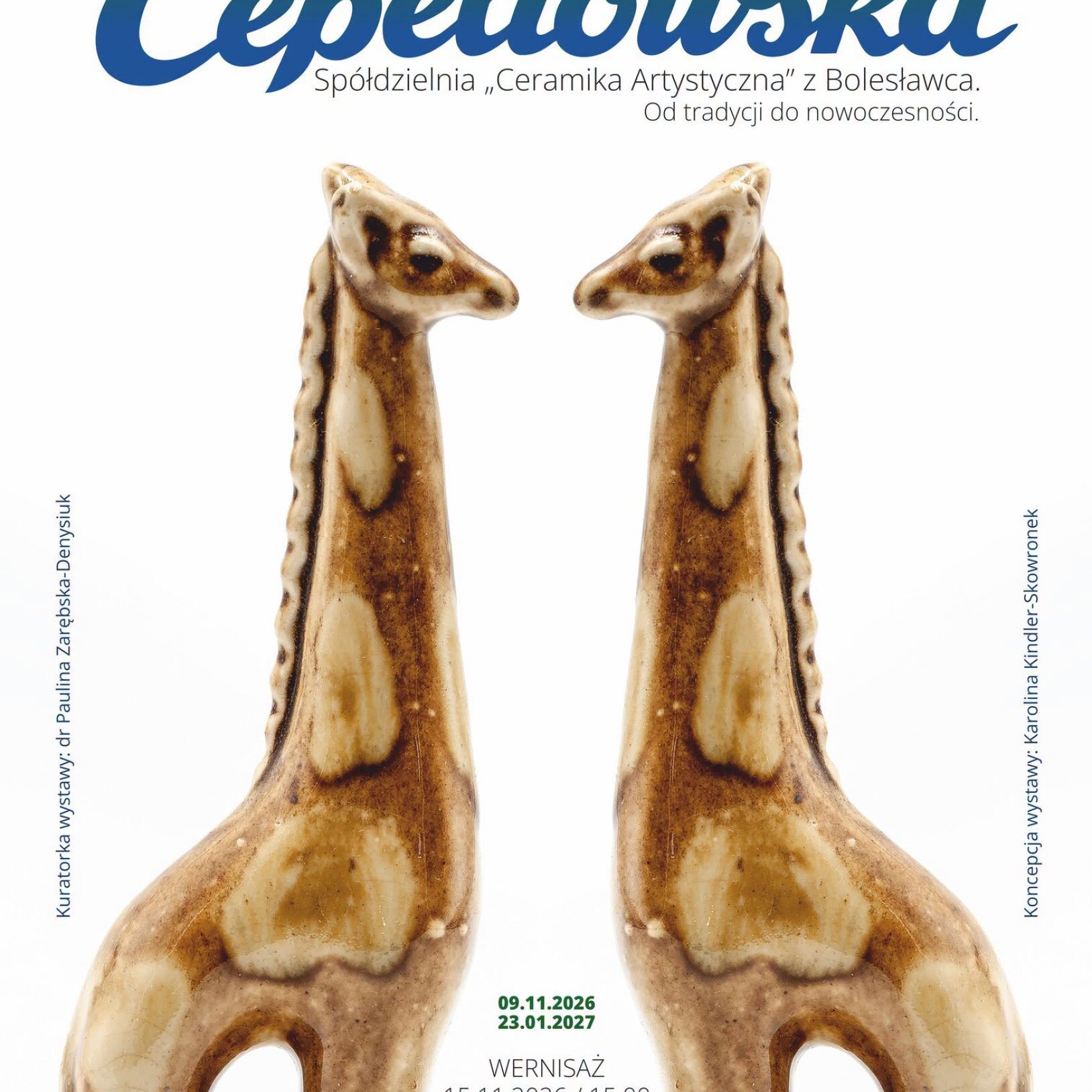 CEPELIOWSKA Spółdzielnia Ceramika Artystyczna z Bolesławca. Od tradycji do nowoczesności – wystawa