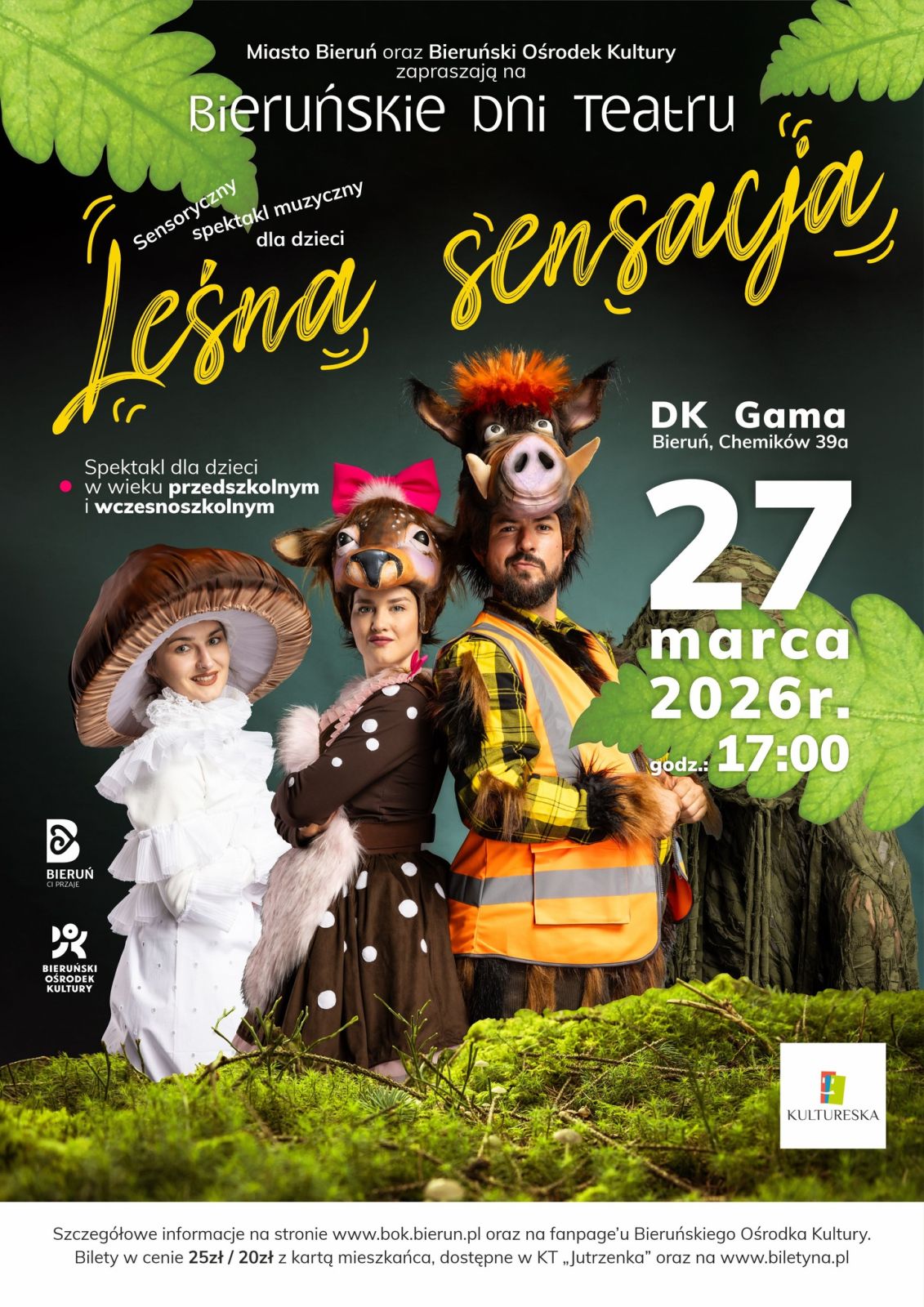 plakat wydarzenia Leśna Sensacja