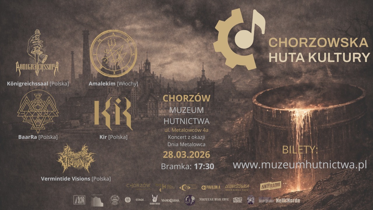 plakat wydarzenia Dzień Metalowca