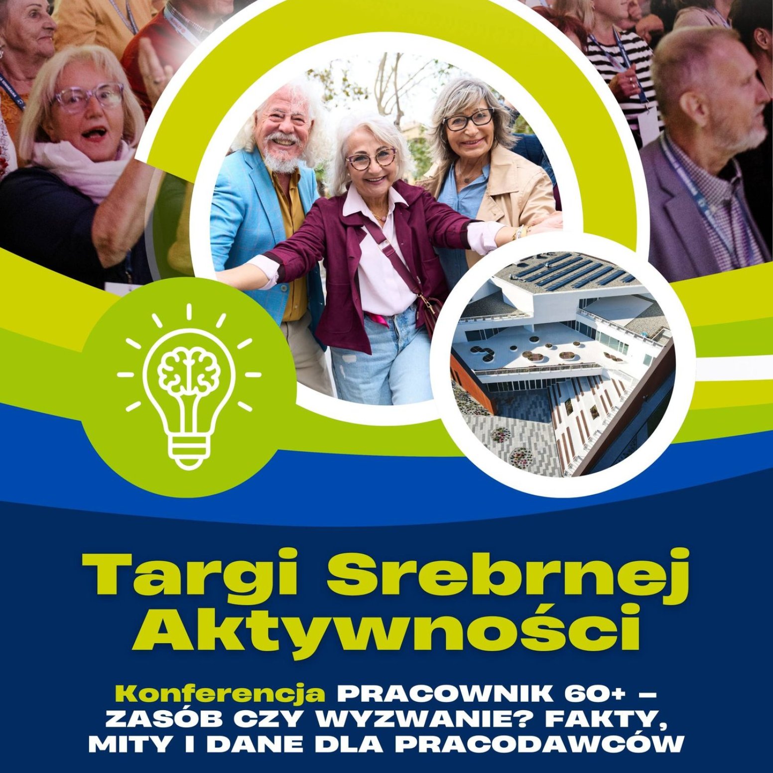 plakat wydarzenia Targi Srebrnej Aktywności