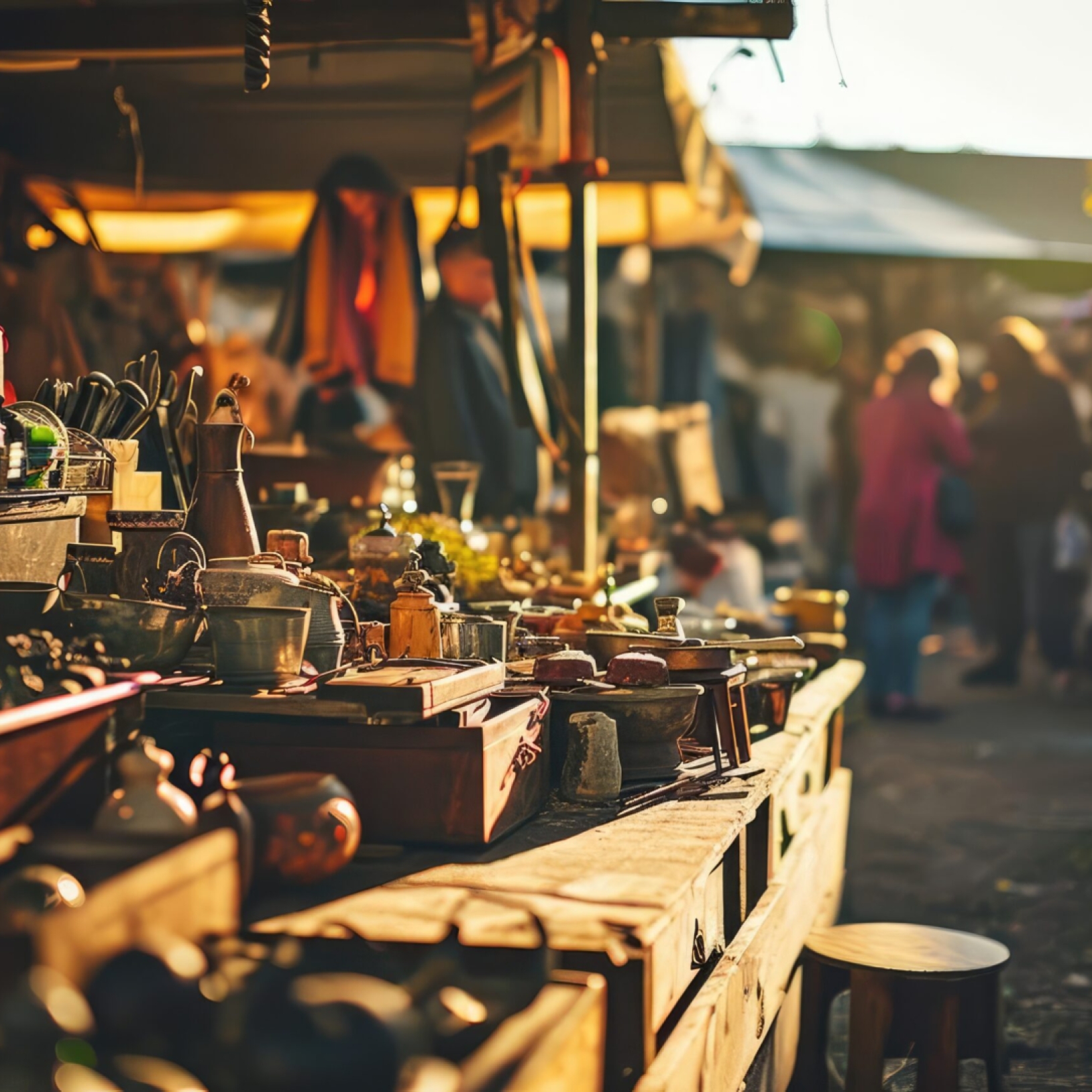 zdjęcie targu staroci