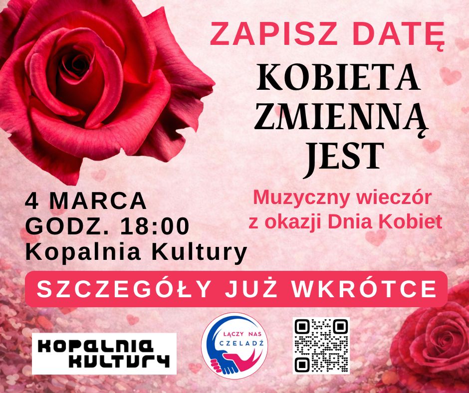 plakat wydarzenia Kobieta Zmienną Jest