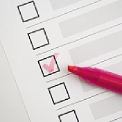 Marker zaznaczający pole na liście