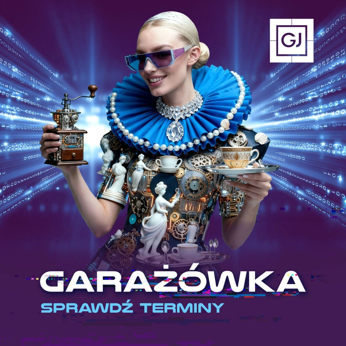 plakat jurajskiej garażówki