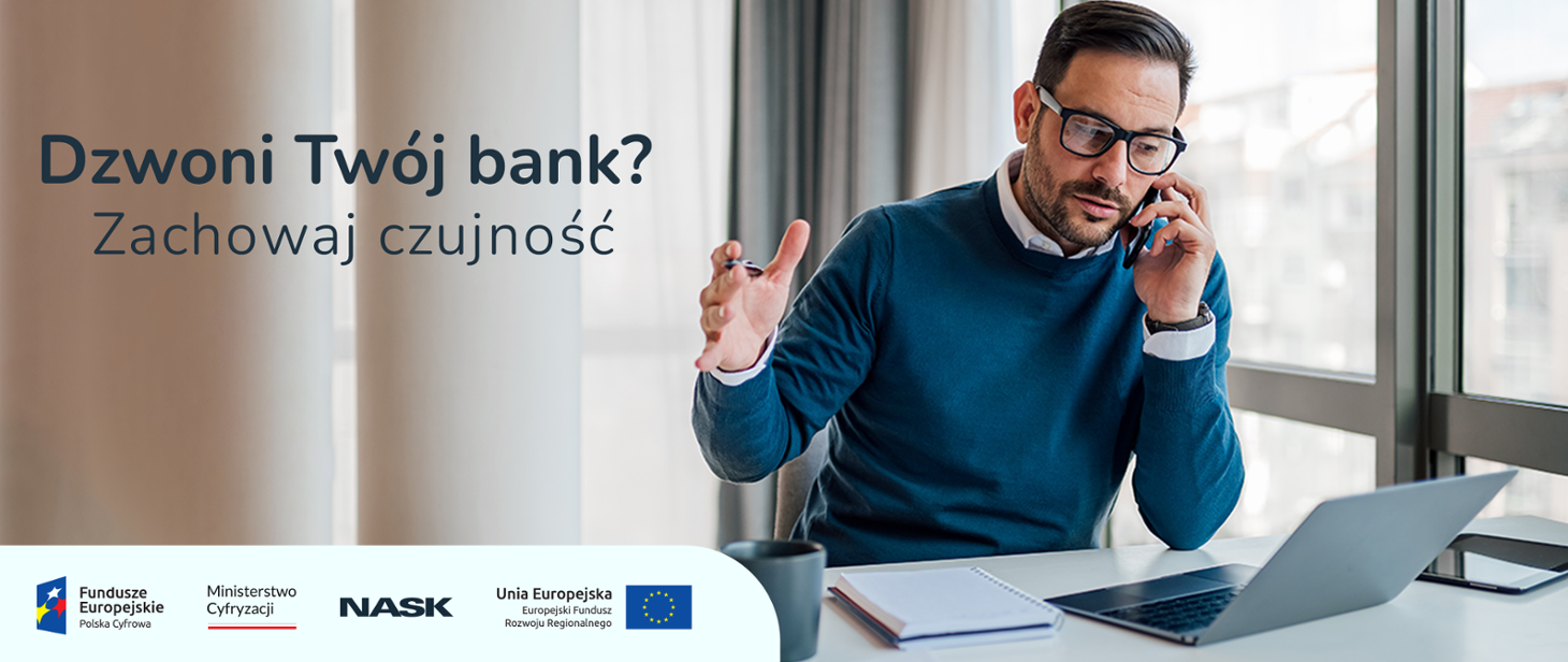 Mężczyzna rozmawiający przez telefon