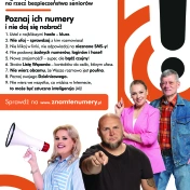 Plakat informacyjny o akcji