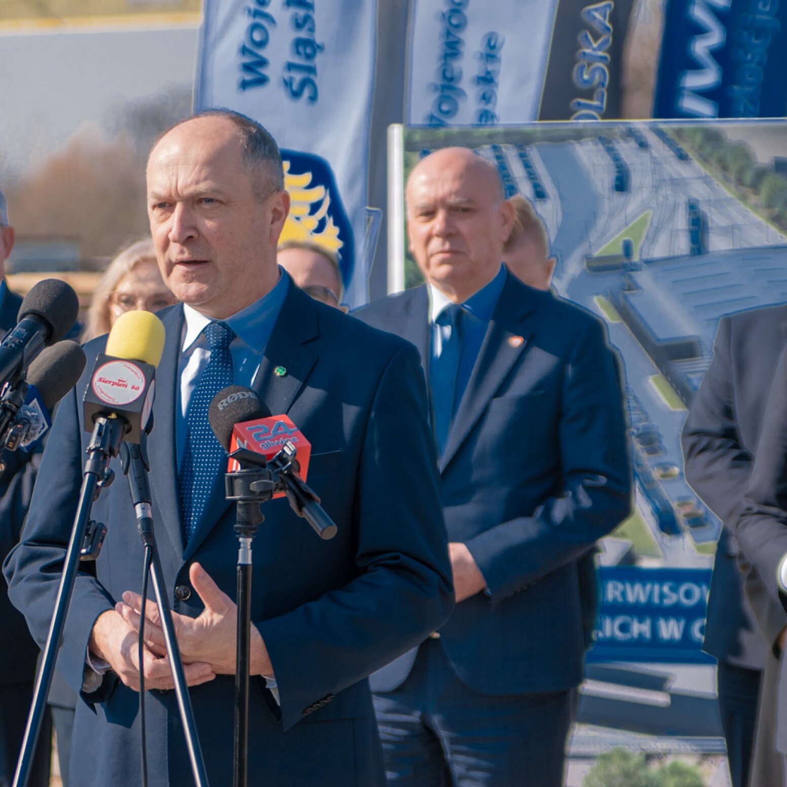 Konferencja prasowa dotycząca podpisania umowy