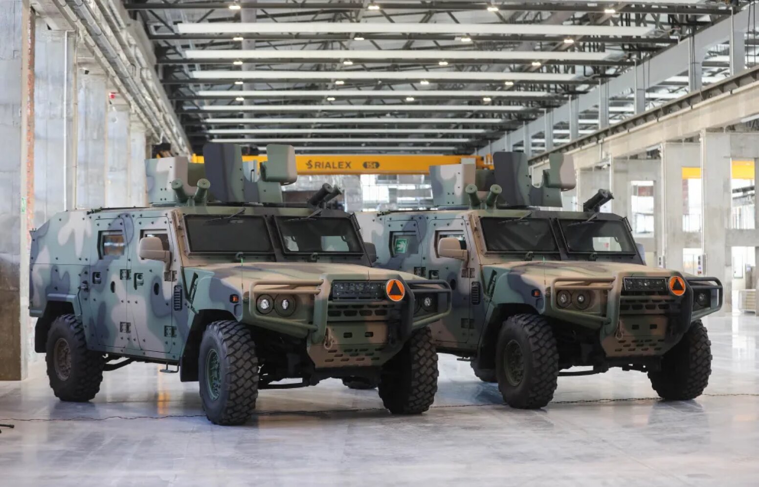 Pokazowe pojazdy Legwan