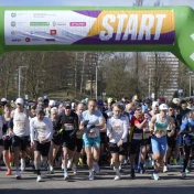 Start biegu w Parku Śląskim