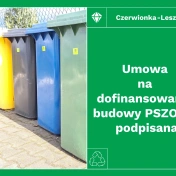 komunikat o dofinansowaniu na pszok