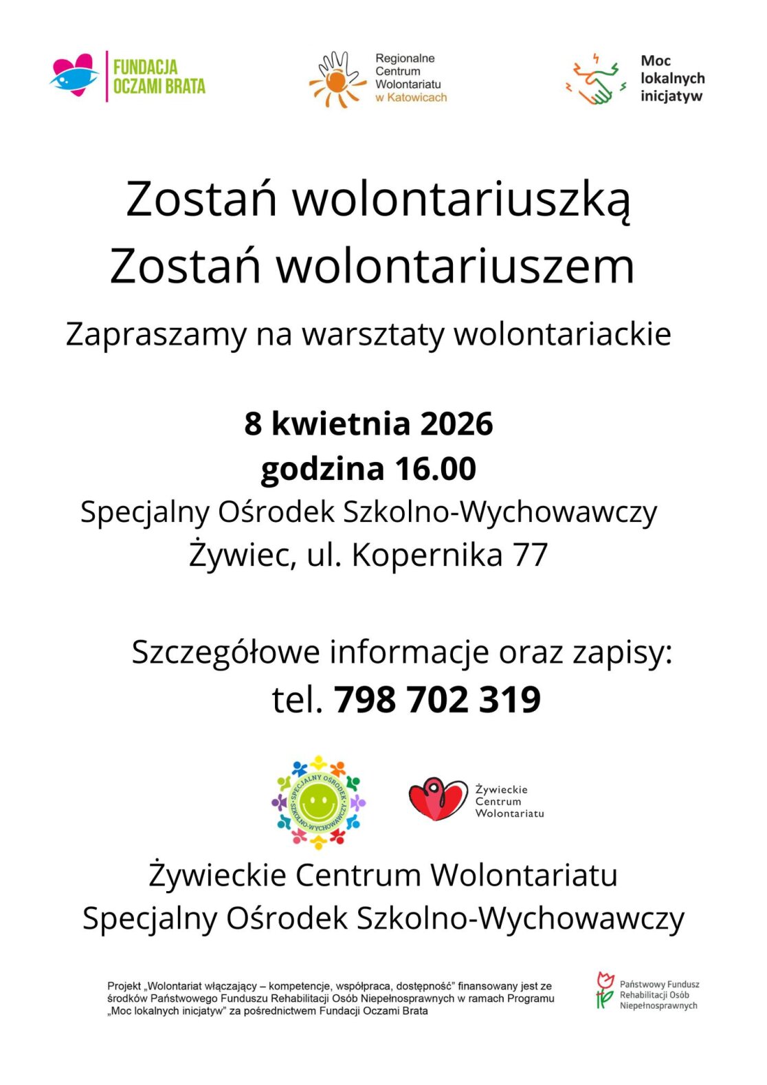 Spotkanie poświęcone wolontariatowi