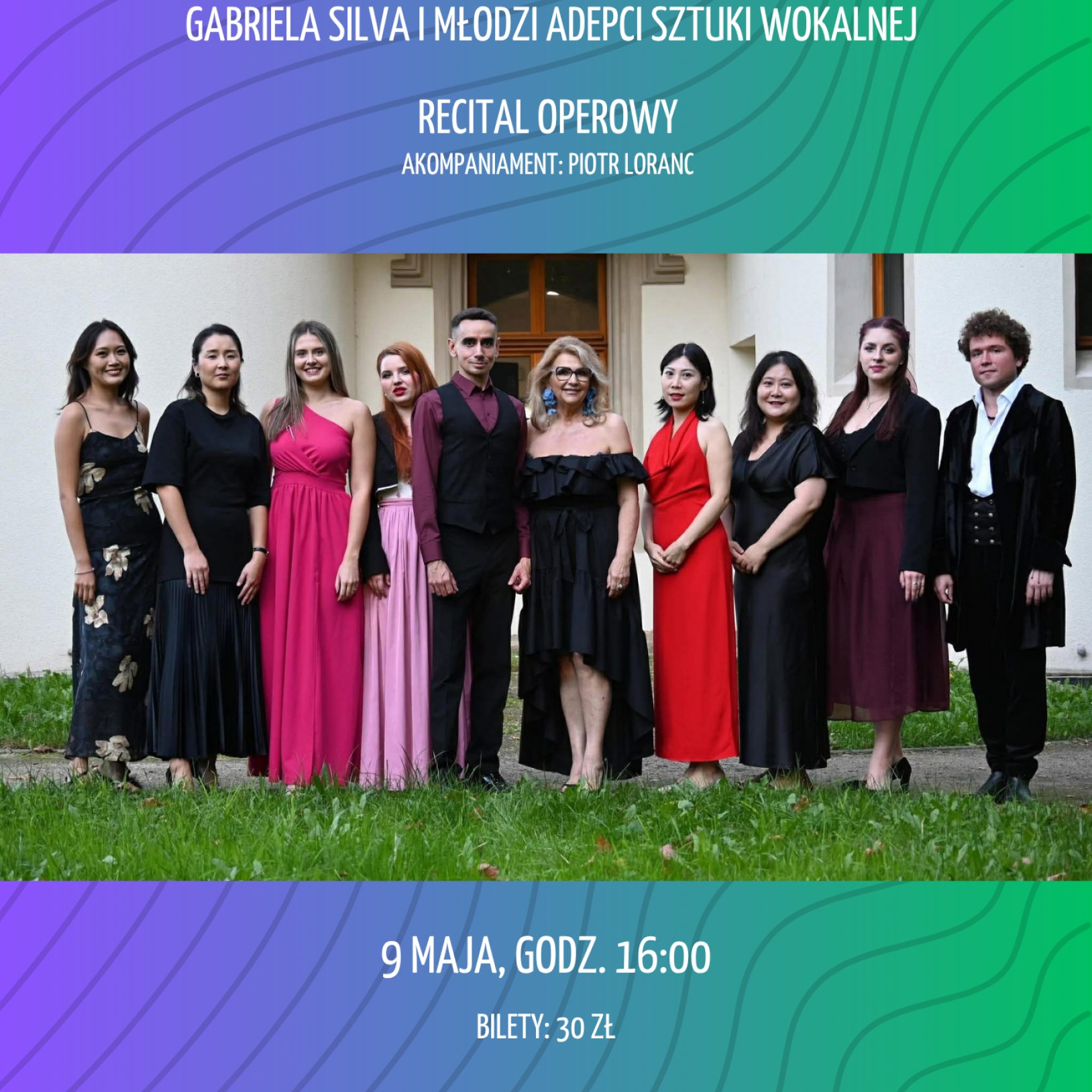 plakat wydarzenia Cztery Pory Roku: WIOSNA – Gabriela Silva i młodzi adepci sztuki wokalnej